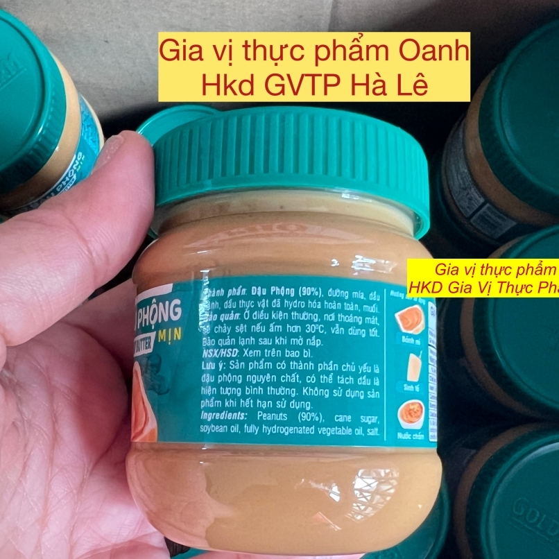 Bơ Đậu Phộng Mịn Golden Farm (170 g)