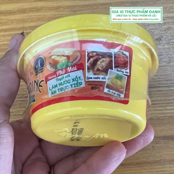 (Thùng 100) Bơ Tường An vị Phô Mai (80gr)