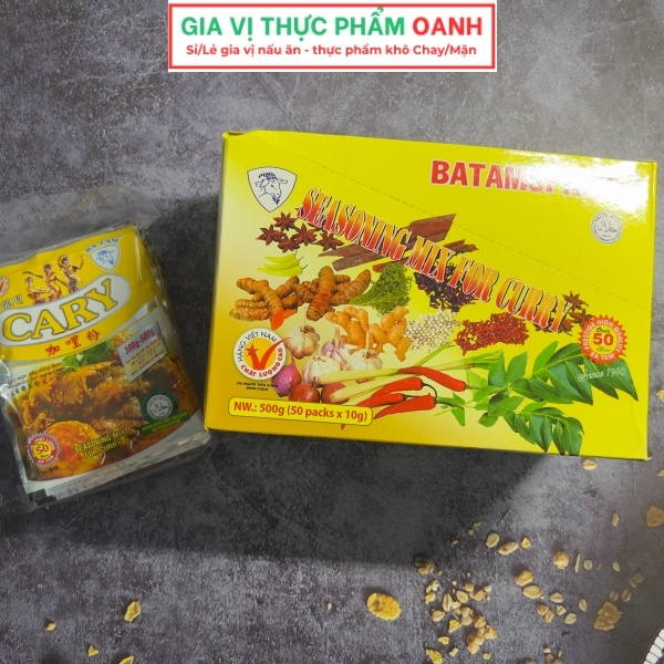 Bột cà ri Bà Tám (10gr)