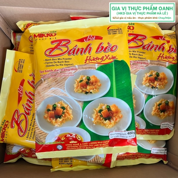 (Thùng 20) Bột bánh bèo Hương Xưa (400gr)