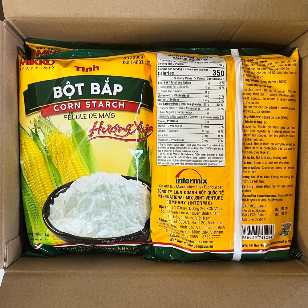Tinh bột bắp Mikko (1kg)