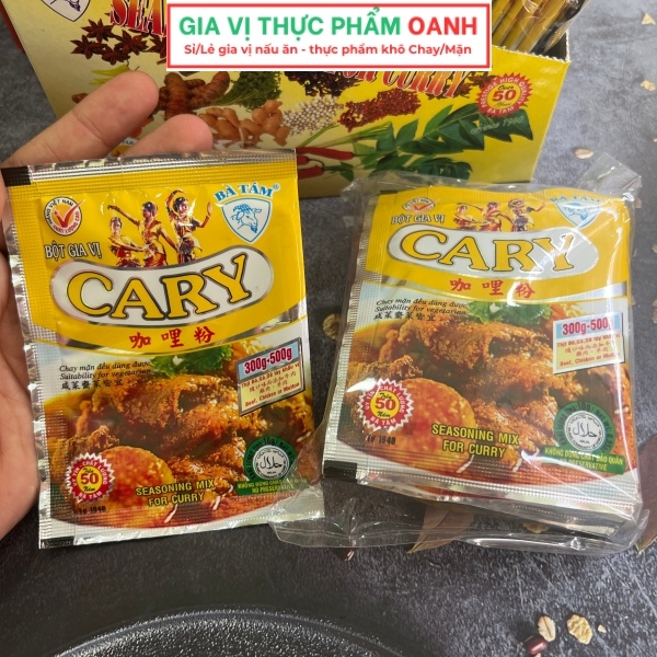 Bột cà ri Bà Tám (10gr)