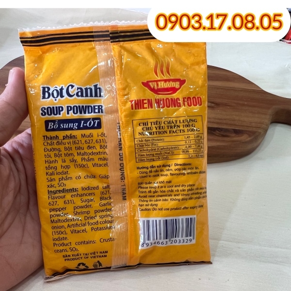 (Thùng 50) Bột canh Thiên Hương (195gr)