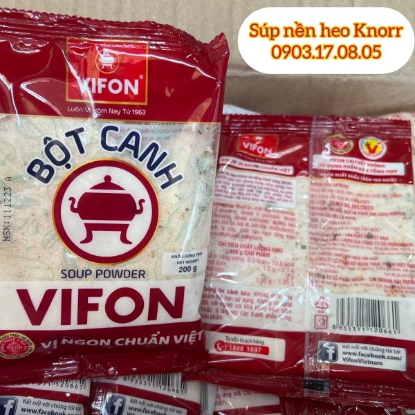 (Thùng 40) Bột canh Vifon 200gr