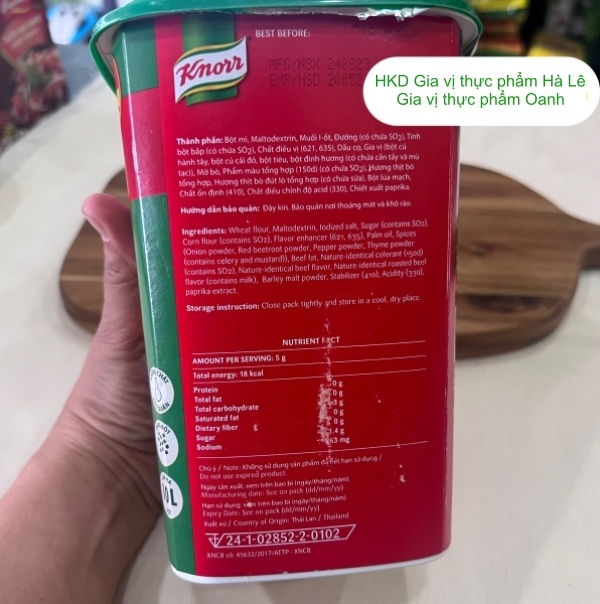 Bột sốt nâu Demi Glace Knorr (1kg)