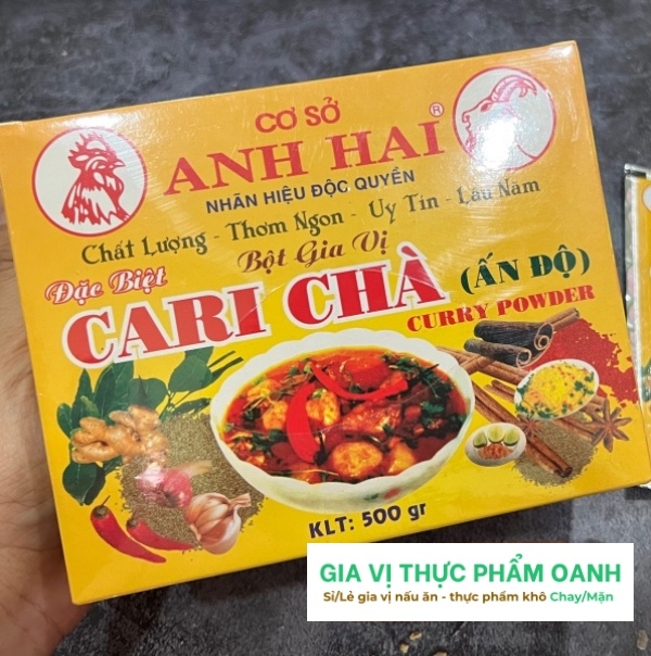 Bột Cà ri chà Anh Hai (25gr)