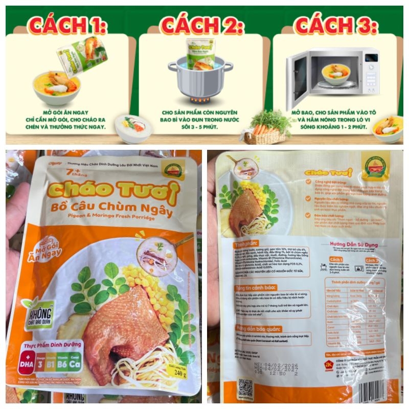 Cháo tươi Cây Thị Các loại