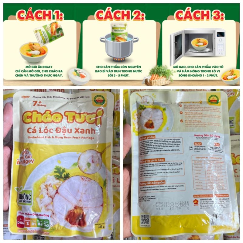 Cháo tươi Cây Thị Các loại