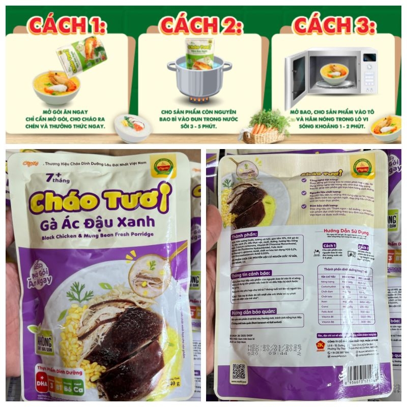 Cháo tươi Cây Thị Các loại