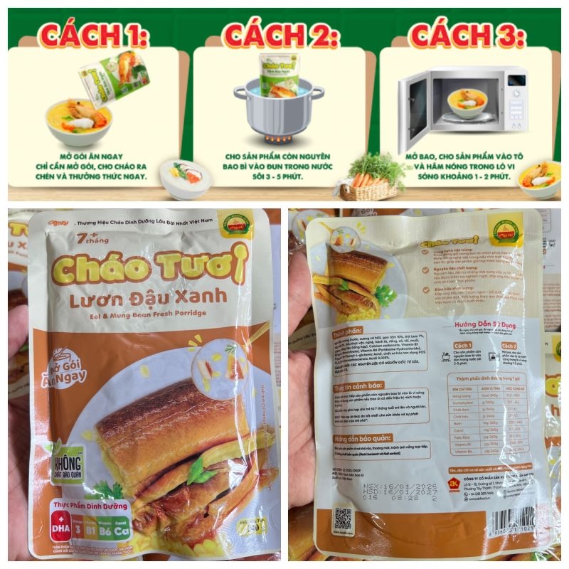 Cháo tươi Cây Thị Các loại