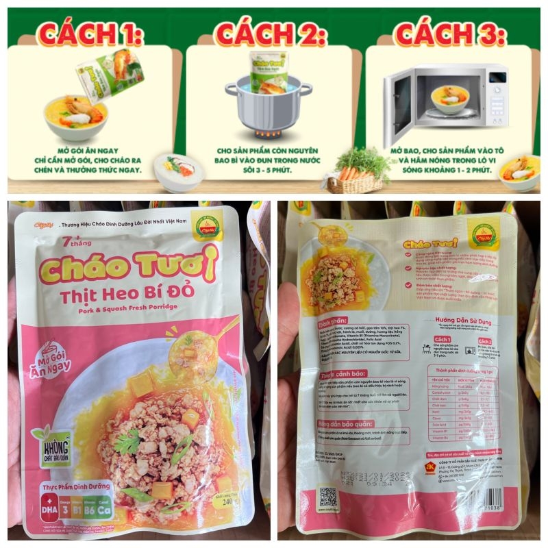 Cháo tươi Cây Thị Các loại