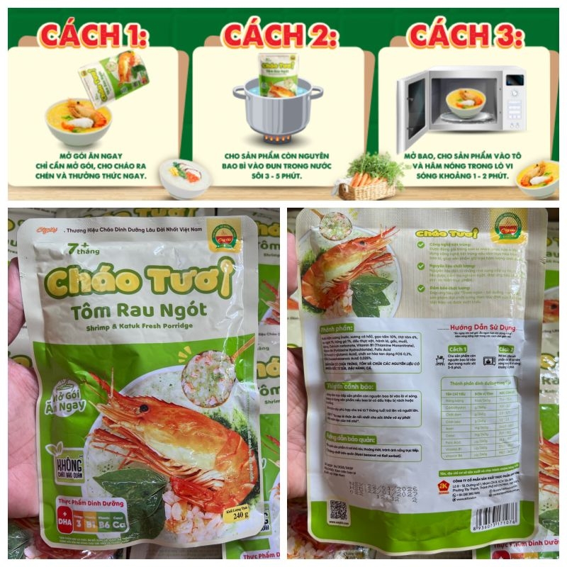 Cháo tươi Cây Thị Các loại