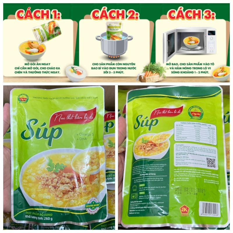 Cháo tươi Cây Thị Các loại