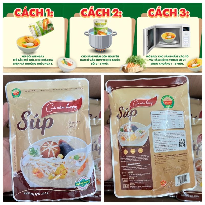 Cháo tươi Cây Thị Các loại