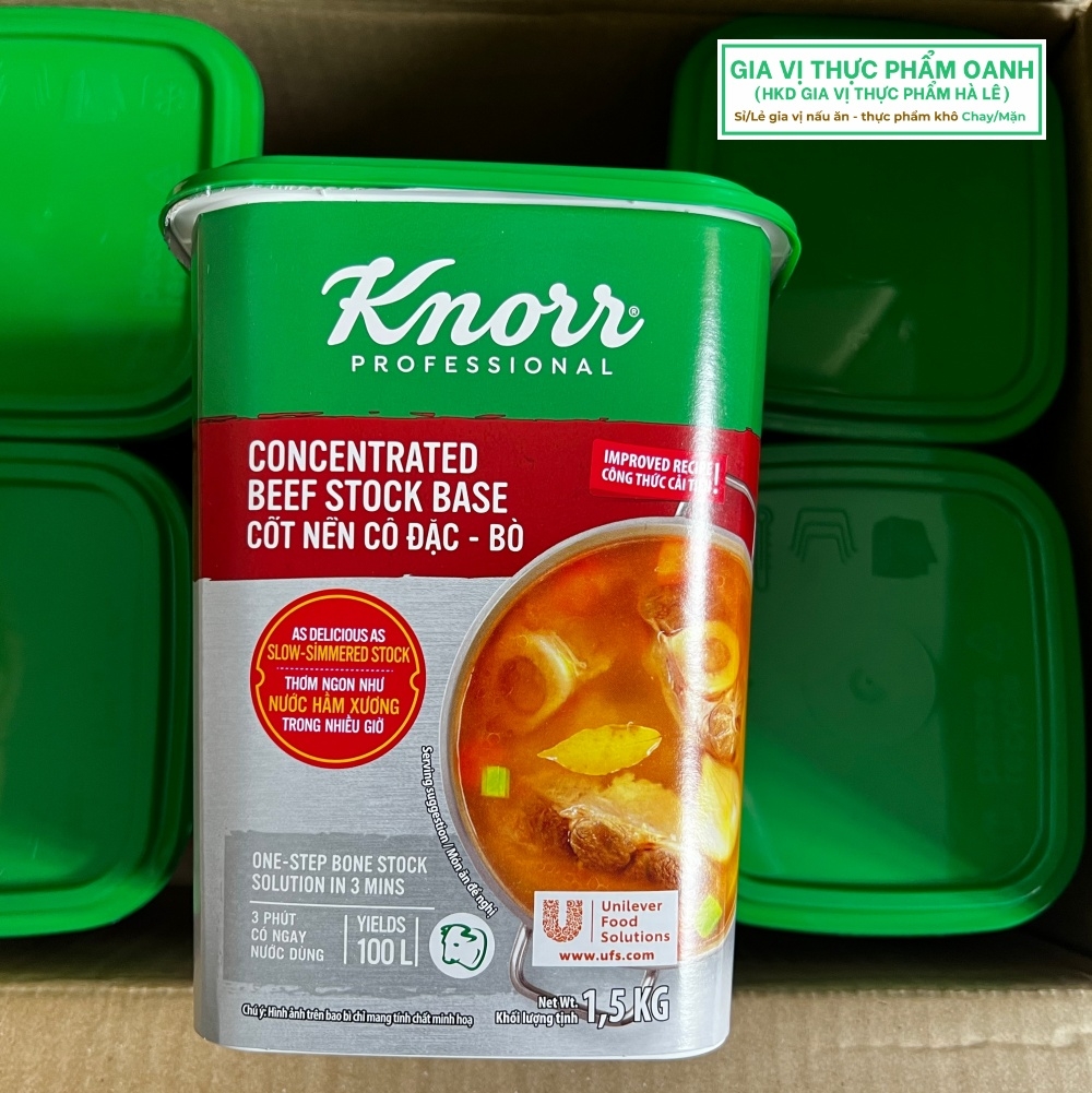 Cốt nền bò cô đặc Knorr (1,5kg)