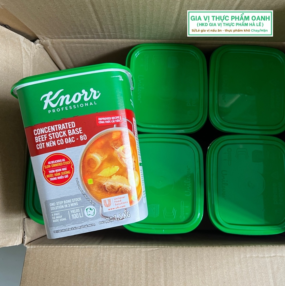 Cốt nền bò cô đặc Knorr (1,5kg)