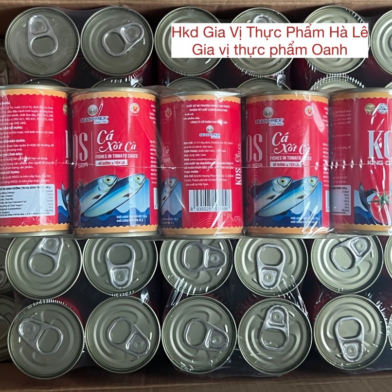 (Thùng 80) Cá trích sốt cà chua 155gr SEASPIMEX