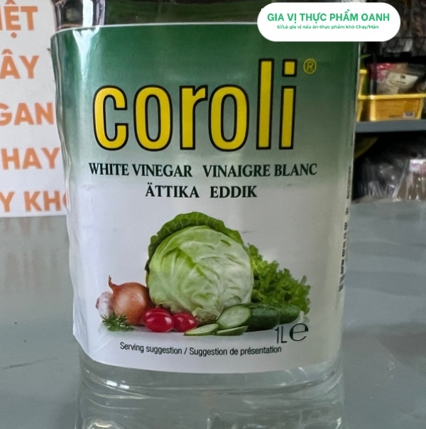 Giấm / Dấm TRẮNG 1L - COROLI