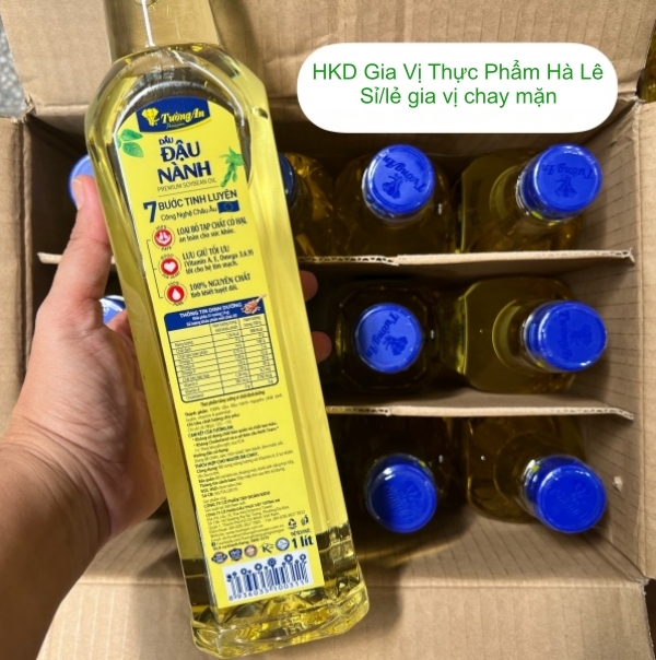 (Thùng 12) Dầu Nành Tường An (1L)