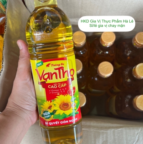 (Thùng 12) Dầu ăn Vạn Thọ Tường An (1L)