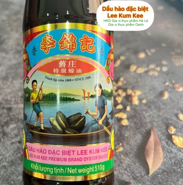 Dầu hào đặc biệt Lee Kum Kee (510gr) làm từ chiết xuất hào tươi thật