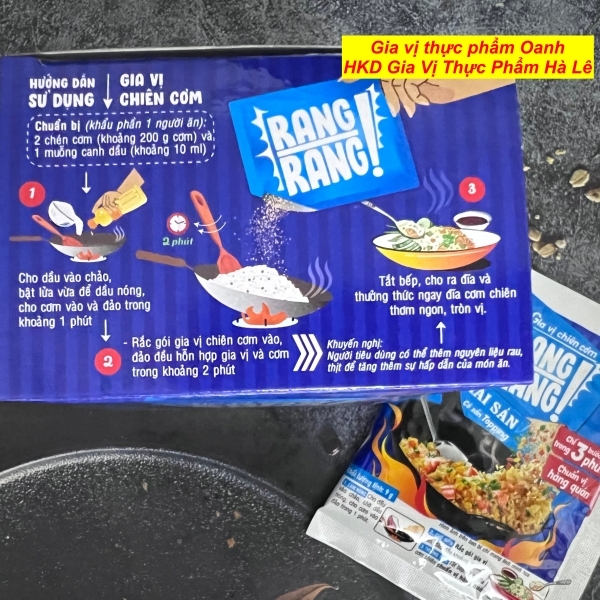 (Thùng 72) Gia vị chiên cơm hải sản Acecook (9gr)