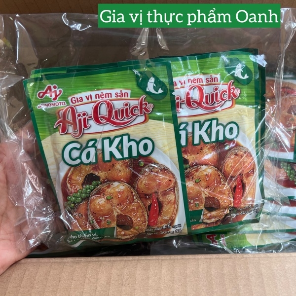 (Thùng 160) Gia vị cá kho Aji Quick 31gr