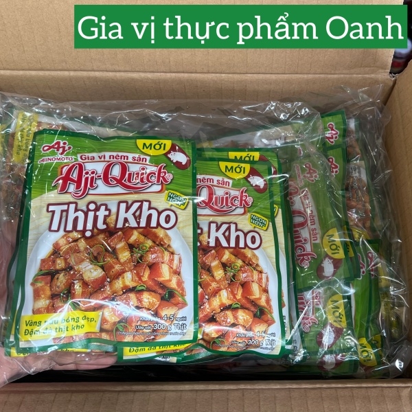 (Thùng 160) Gia vị thịt kho Aji Quick 31gr
