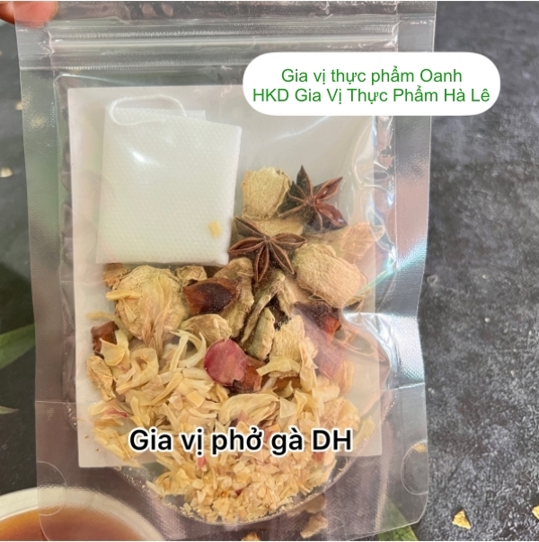 (Thùng 48) Gia vị thảo mộc DH-Phở gà (20gr)