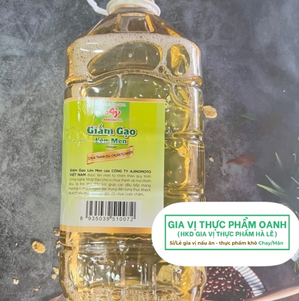 Giấm / Dấm gạo Lisa Ajinomoto (4.9l)