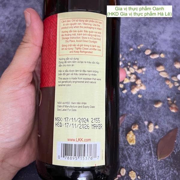 Hắc xì dầu Kicap Tamin Lee Kum Kee (500ml)