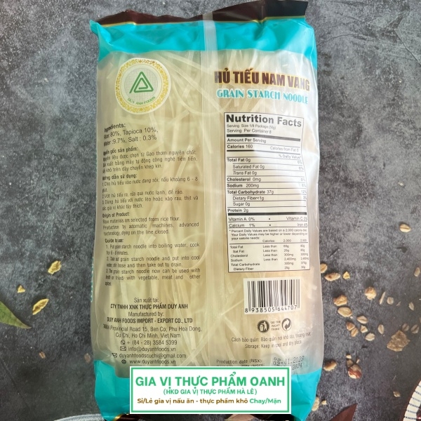 (Thùng 30) Hủ tíu nam vang (400g)-DUY ANH-1194