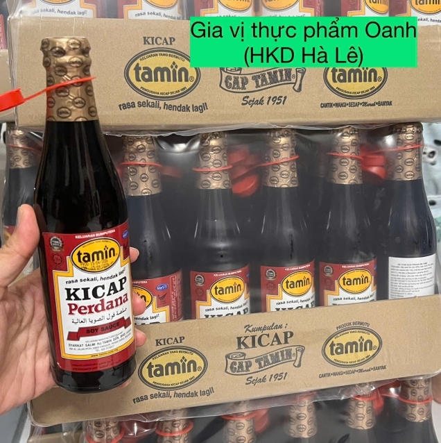 Hắc xì dầu Mã Lai Kicap Tamin (330ml)