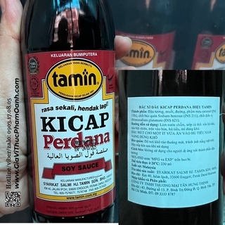 (Thùng 24) Hắc xì dầu Mã Lai Kicap Tamin (330ml)