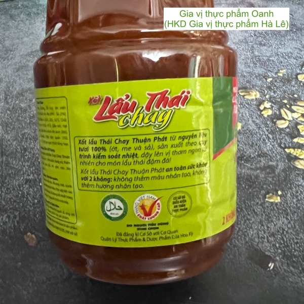 (Thùng 24) Lẩu thái chay Thuận Phát (250gr)