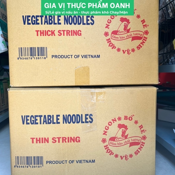 (Thùng 20) Mì sợi lớn rau củ(500gr) Safoco