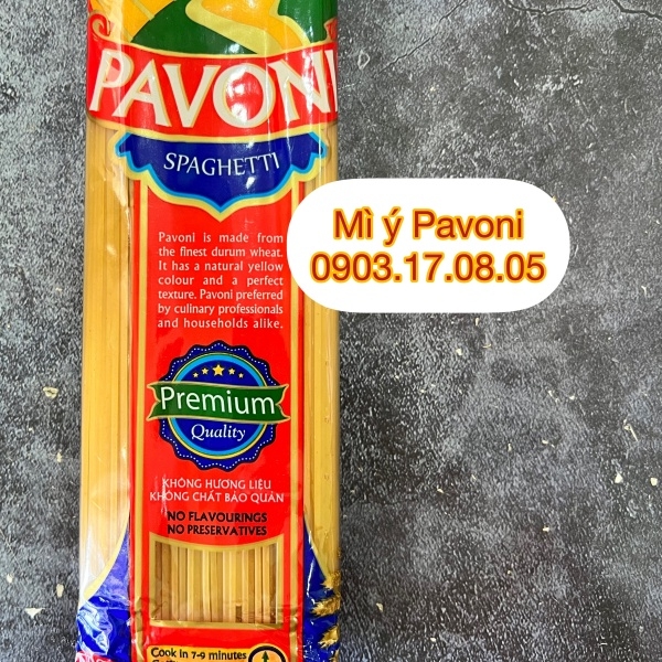 (Thùng 20) Mỳ Spaghetti số 5 Pavoni OCV 400g