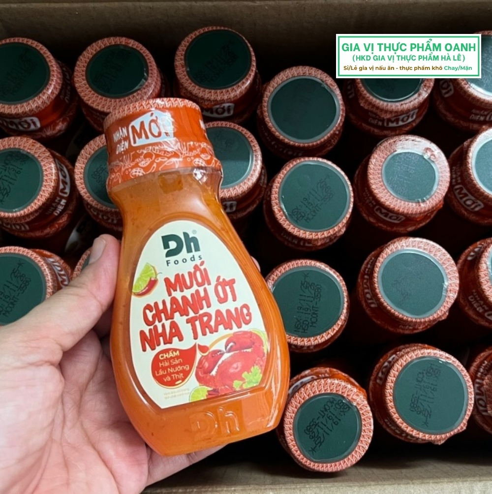 (Thùng 24) Muối chanh ớt Nha Trang DH Foods (200gr)