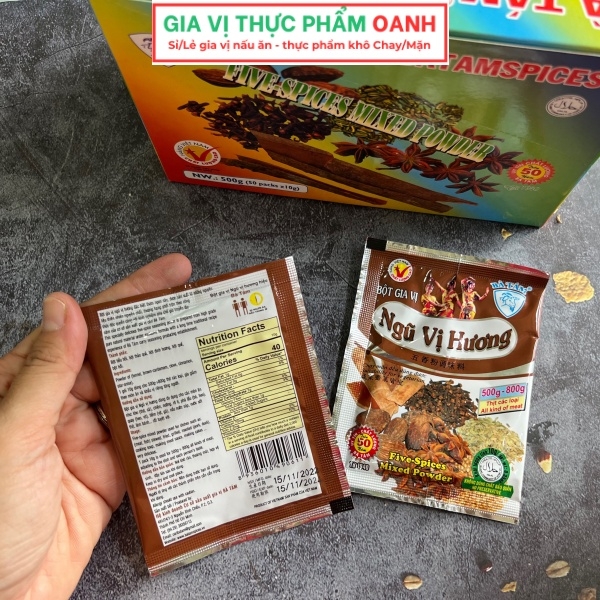 Bột ngũ vị hương Bà Tám (10gr)