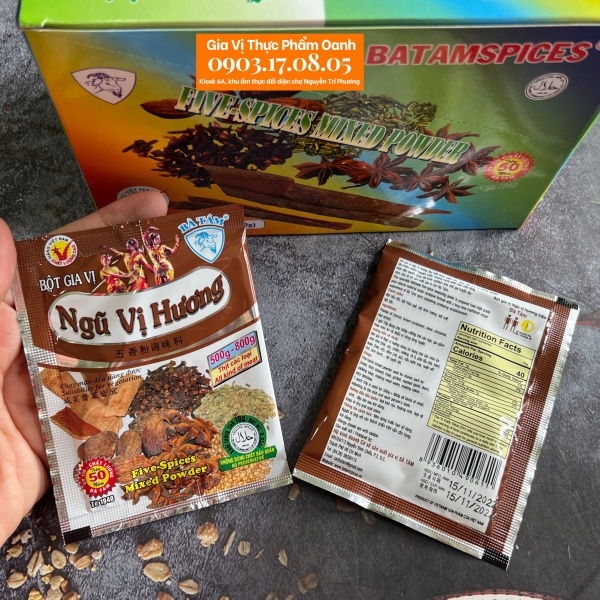 Bột ngũ vị hương Bà Tám (10gr)