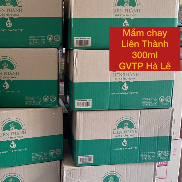 (Thùng 24) Nước mắm chay Liên Thành (chai 300ml)