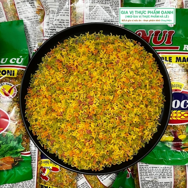 (Set 5) Nui chữ rau củ (200gr) Safoco