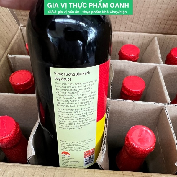 Nước tương đậu nành Lee Kum Kee (500ml)