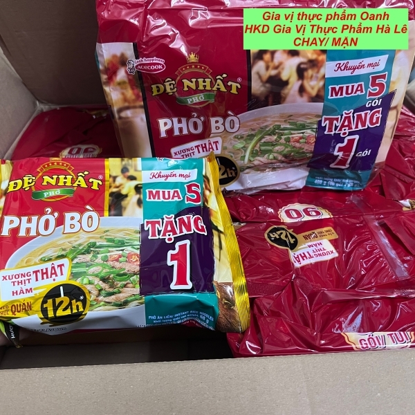 (Thùng 30) Phở BÒ Đệ Nhất Hảo Hảo Acecook (67 g)