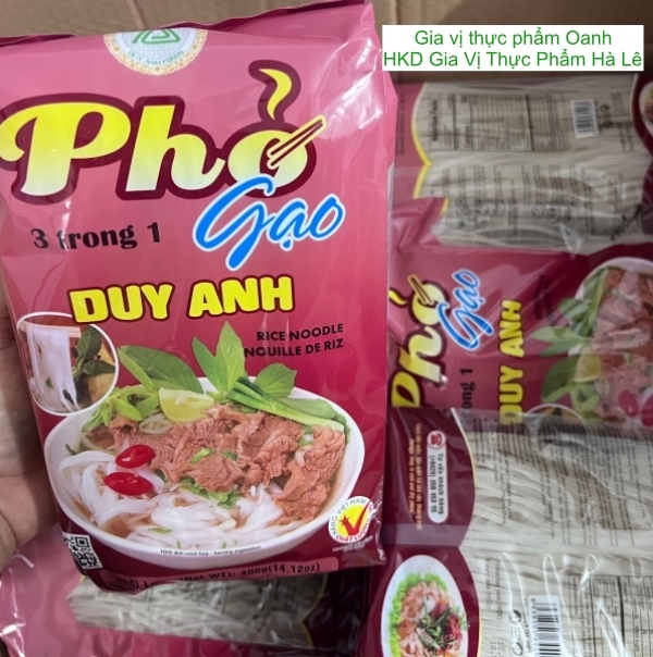(Thùng 30) Phở gạo 2mm (400g)-DUY ANH