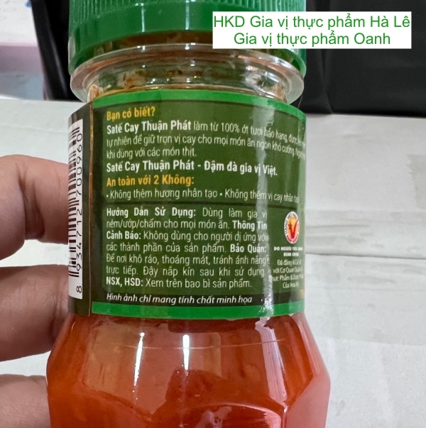 (Thùng 108) Sa tế cay Thuận Phát (85gr)