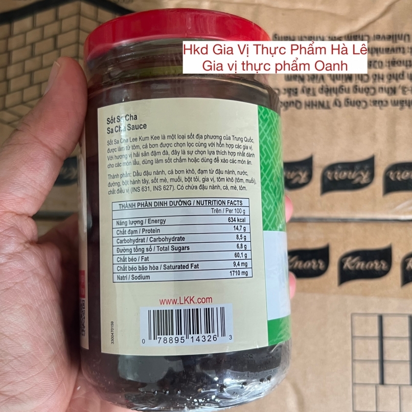 Sốt sacha Lee Kum Kee (330gr)