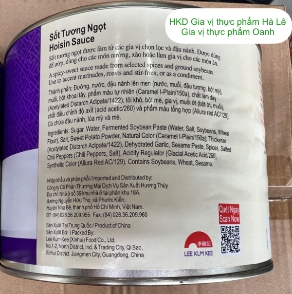 Sốt tương ngọt Lee Kum Kee (2.27kg)