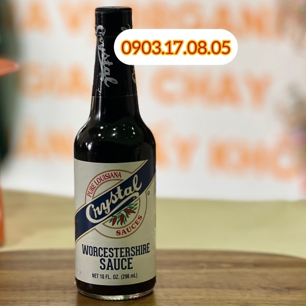 SỐT WORCESTERSHIRE 295ML - CRYSTAL