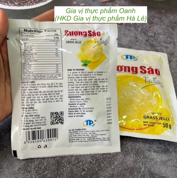 Sương sáo trắng Thuận Phát (gói 50gr)